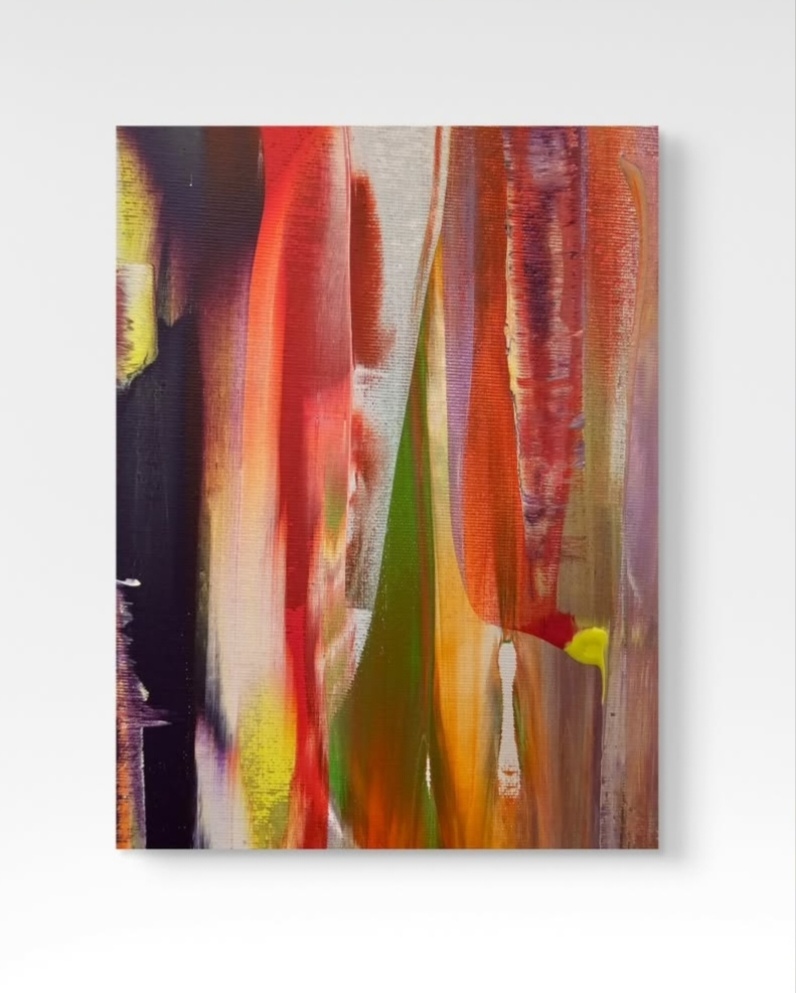Lifelines ll 2025 Acryl on Canvas 120cm x 100cm