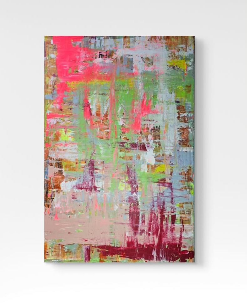 Leichtigkeit 2024 Acryl on Canvas 120cm x 100cm