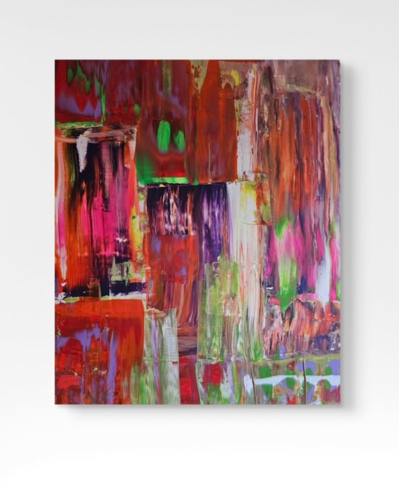 Bewegung 2025 Acryl on Canvas 120cm x 100cm