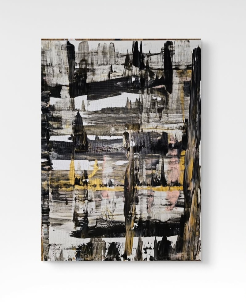  Asche 2024 Acryl on Canvas 80cm x 60cm