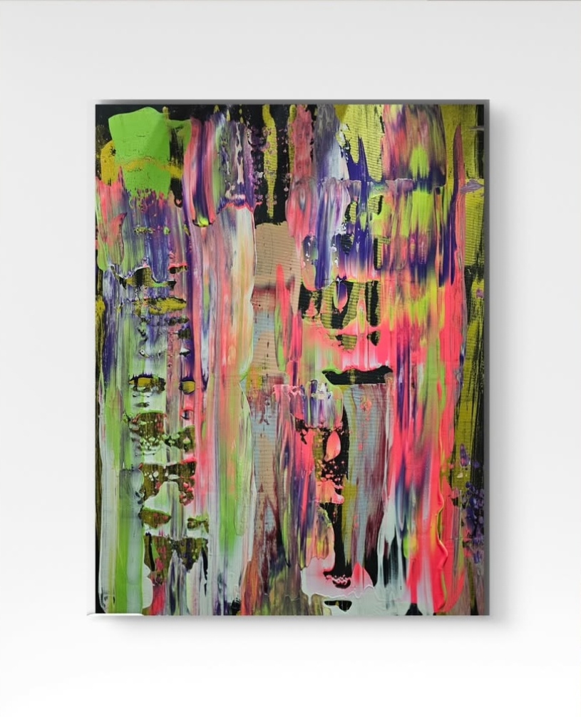 Augen 2024 Acryl on Canvas 120cm x 100cm