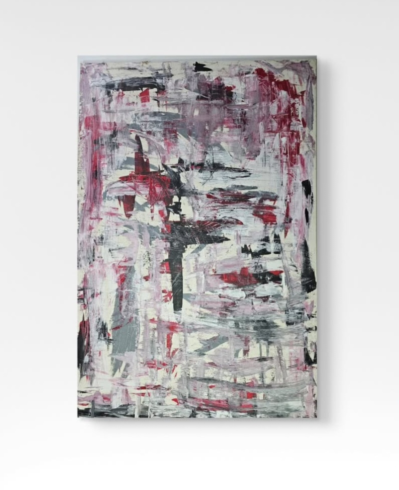Facetten des Seins 2024 Acryl on Canvas 120cm x 100cm