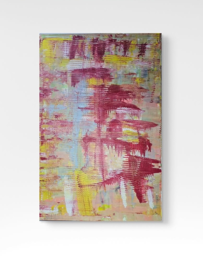 Lebenslinien 2024 Acryl on Canvas 100cm x 80cm