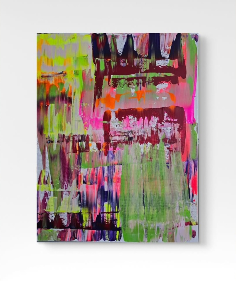 Veränderung 2024 Acryl on Canvas 100cm x 80cm