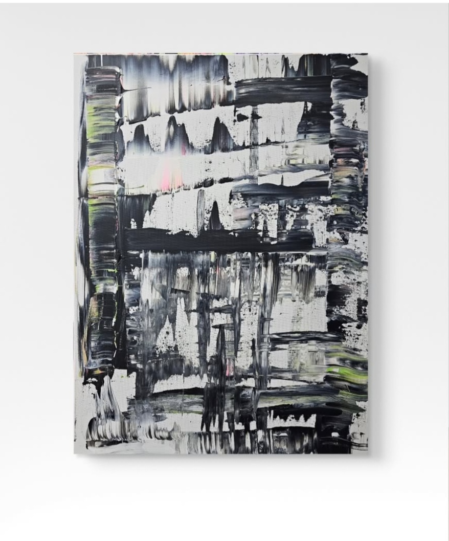 Rauch ll 2024 Acryl on Canvas 80cm x 60cm