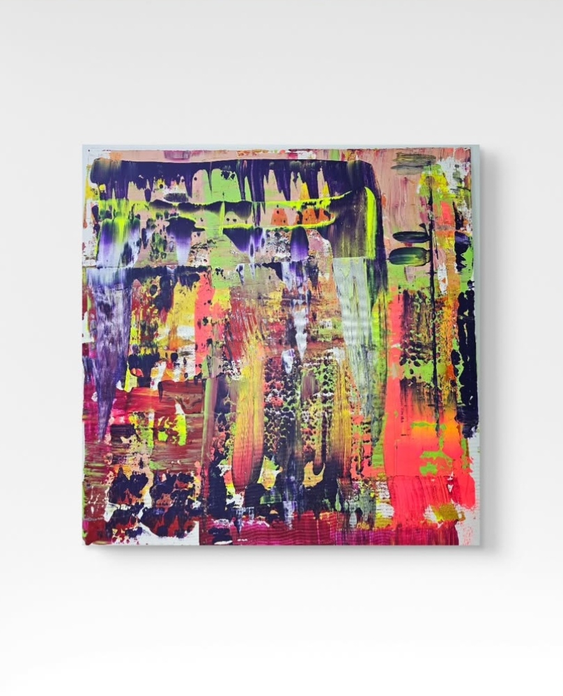 Naturgewalten 2024 Acryl on Canvas 100cm x 100cm