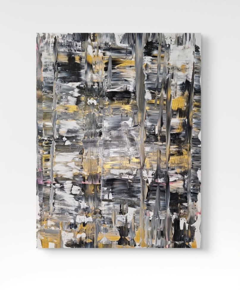 Rauch 2024 Acryl on Canvas 80cm x 60cm