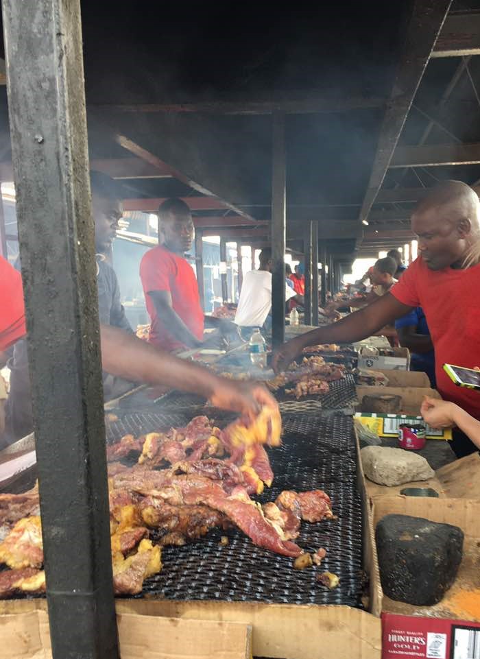 Der Fleischmarkt in Katutura