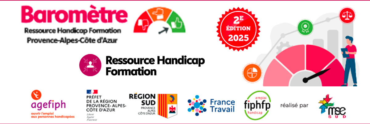 Bannière RHF PACA 2nde édition du baromètre 2025 