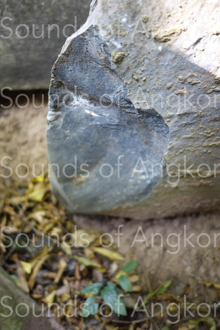 Internal color of sandstone