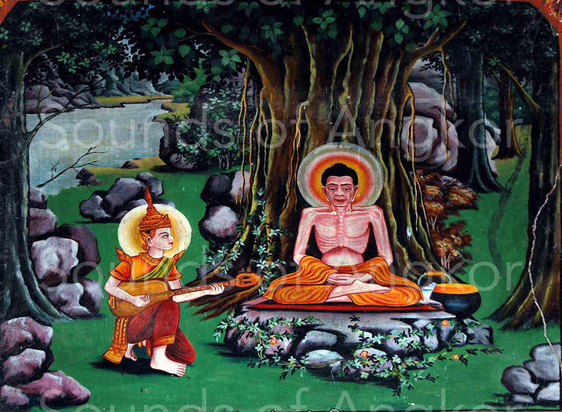 Vat Moha Khnhoung. Comm. Moha Khnhoung, Dist. Kaoh Soutin, Prov. Kampong Cham. Années 1960. © Danielle Guéret 2005