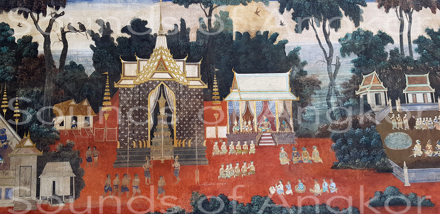 Pin peat. Palais royal de Phnom Penh après restauration. Nov. 2019.