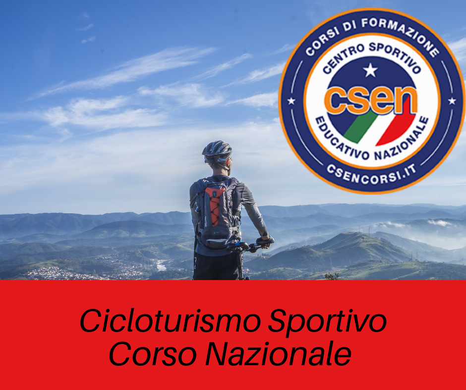 Cicloturismo e figure professionali. Il corso Nazionale dello CSEN