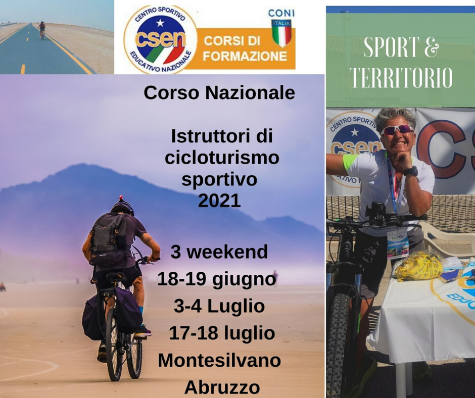 Corso Nazionale Cicloturismo : guida la  passione