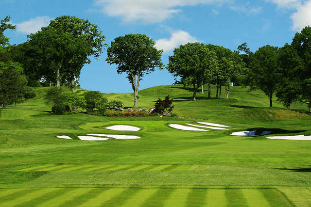 The 3rd at Arcola, with bunkers galore