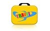 Bild zeigt gelben Reisekoffer für Veranstalter Kontakte