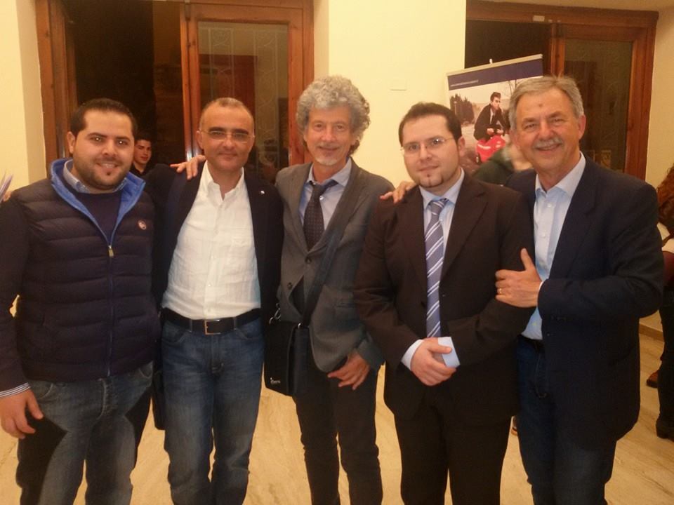 Insieme alla giuria: L. Pusceddu, A. Franceschelli, A. Andreoli.