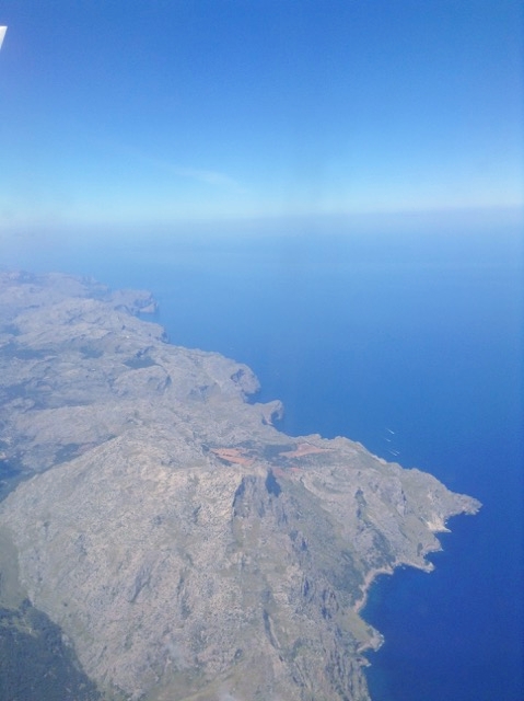 Anflug auf Mallorca