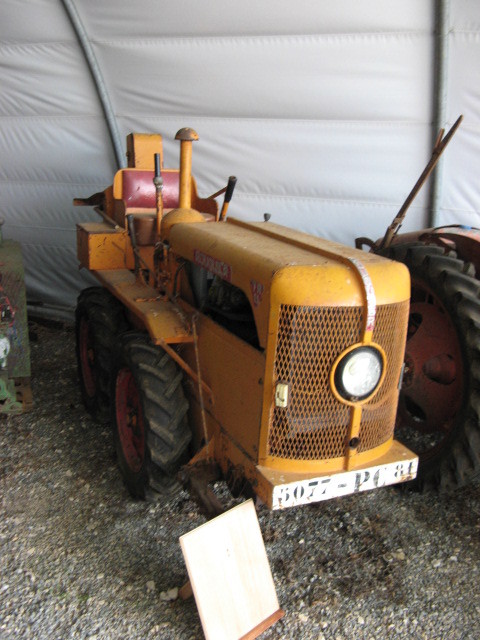 Au musée du machinisme agricole de la Bouriane de Salviac (Lot).