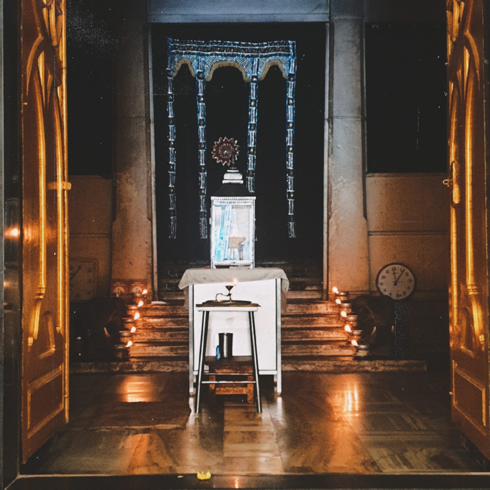 Eternal flame behind seven veils
