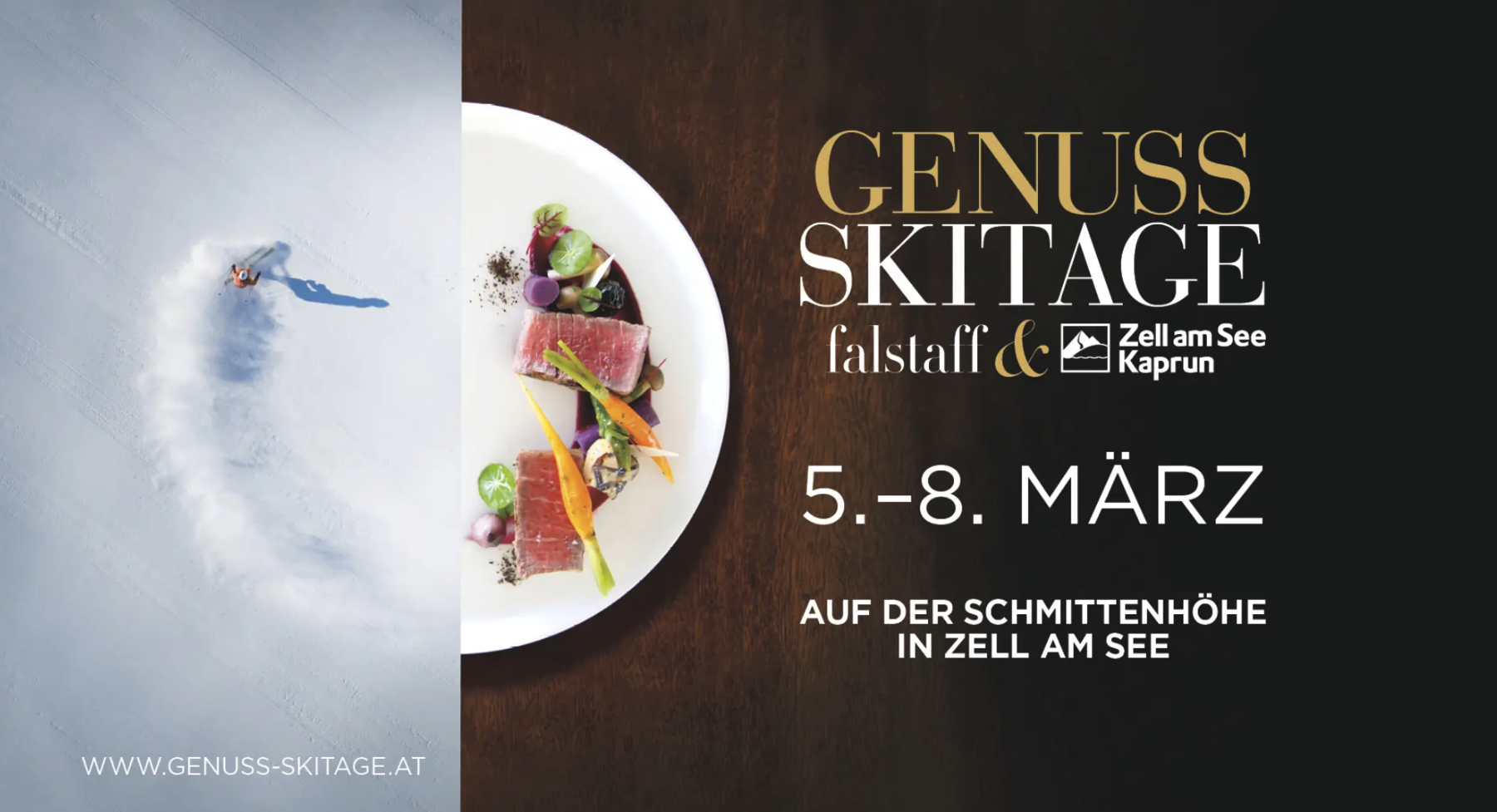 Alpiner Hochgenuss auf der Piste und dem Teller: Falstaff Genuss-Skitage auf der Schmittenhöhe in Zell am See