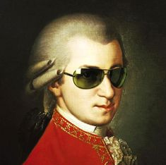 Wolfgang Amadeus Mozart / Pinterest 