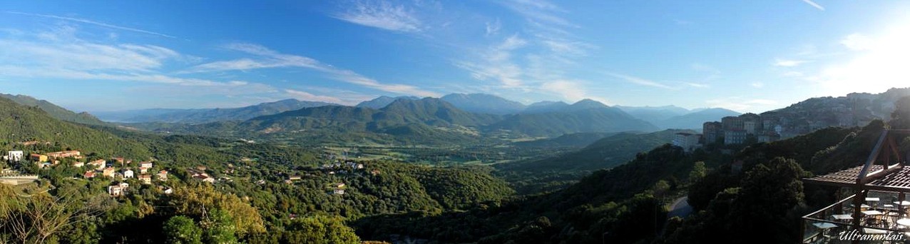 Panorama depuis Sartene (2A)