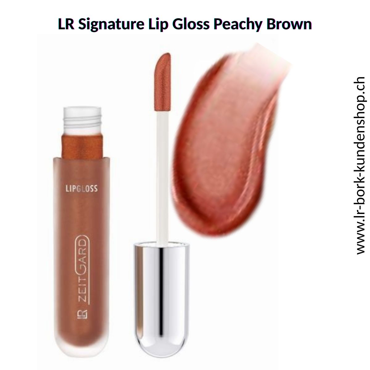 LR Signature Lip Gloss Peachy Brown