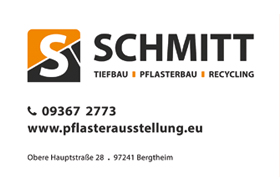 Sponsorpartner der HSG Pleichach: Schmitt in Bergtheim