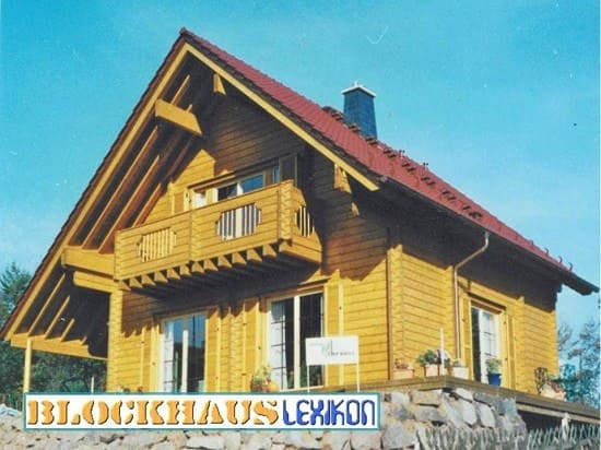 Wohnblockhaus - Holzhaus in Blockbauweise - schlüsselfertig - bezugsfertig 