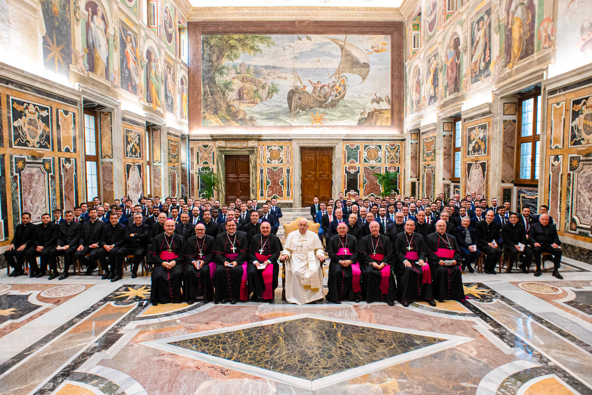 AUDIENCIA EN ROMA CON EL PAPA FRANCISCO - 30 DE ENERO