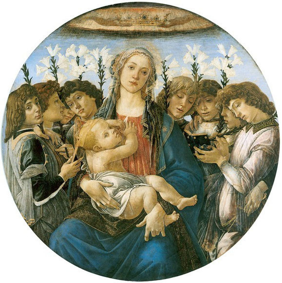 Sandro Botticelli, Tondo Raczynski, 1477, Gemäldegalerie Berlin, Foto: Jörg P. Anders