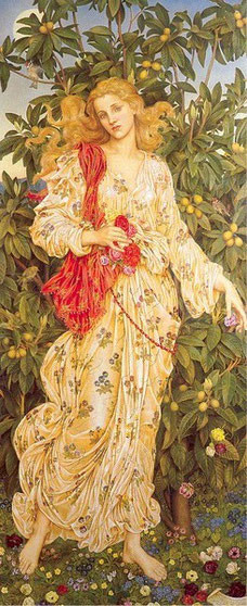 Evelyn De Morgan, Flora, 1894, De Morgan Foundation, London; Foto: Courtesy of the De Morgan Foundation