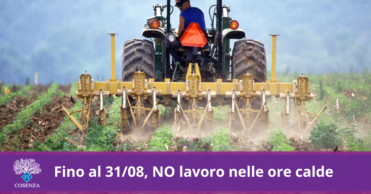 Calabria, Occhiuto ordina: No lavoro nelle ore più calde fino al 31 agosto