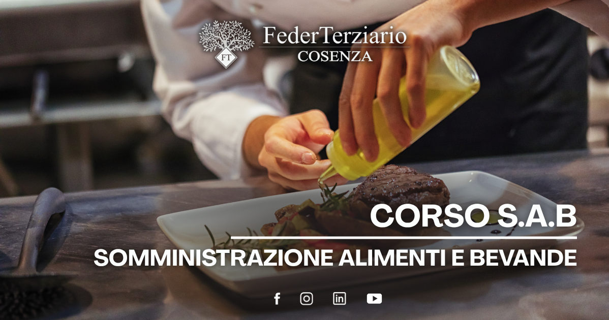 Corso S.A.B.: la formazione per avviare un’attività nel settore della ristorazione