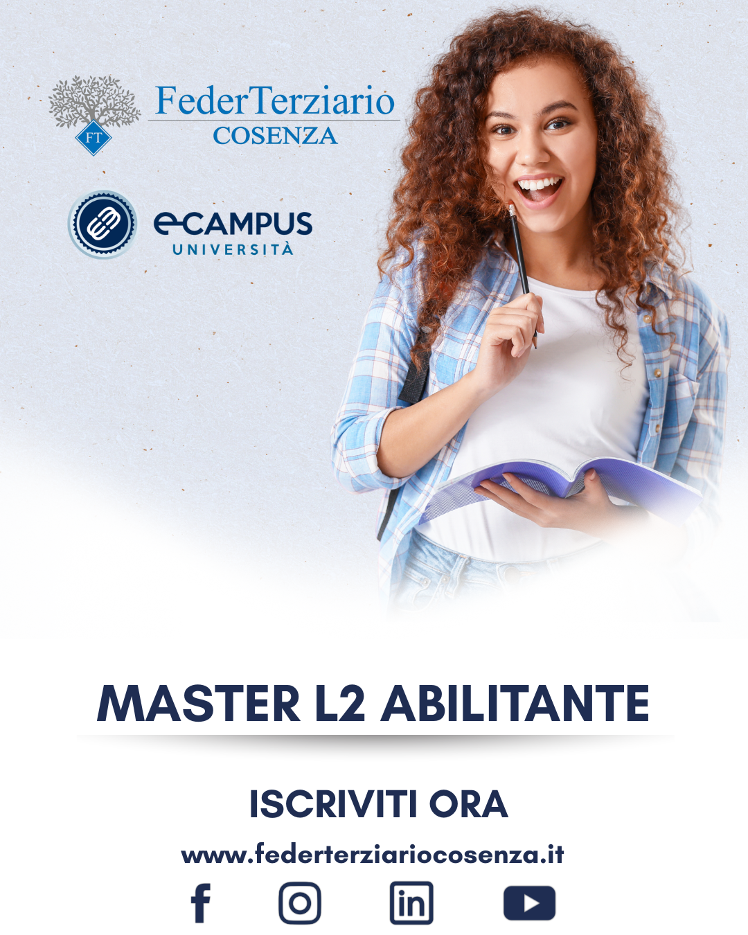 Master L2 Abilitante – FederTerziario Cosenza in collaborazione con E-Campus Università