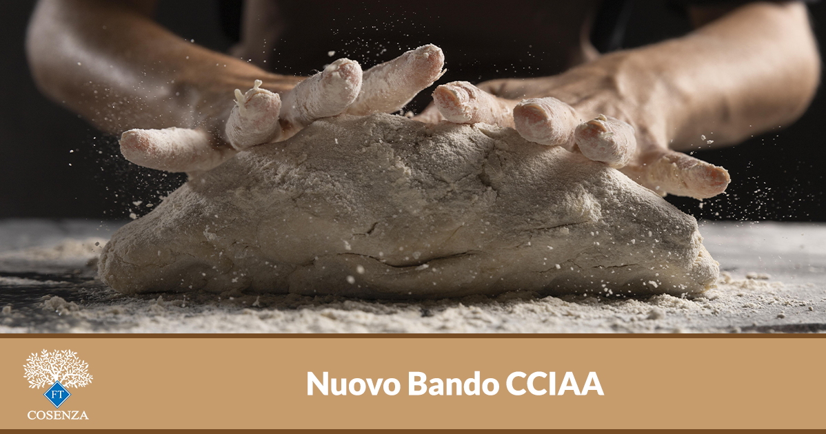 Nuovo Bando CCIAA “Terre di Calabria, Sapori di Cosenza”