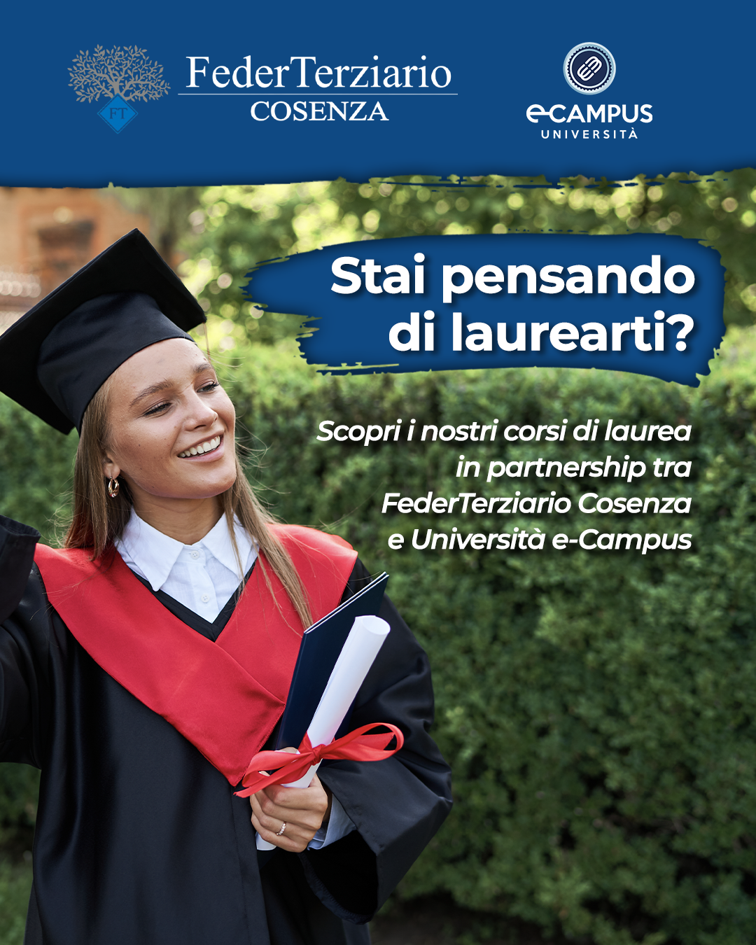 Corsi di laurea FederTerziario Cosenza – Università e-Campus