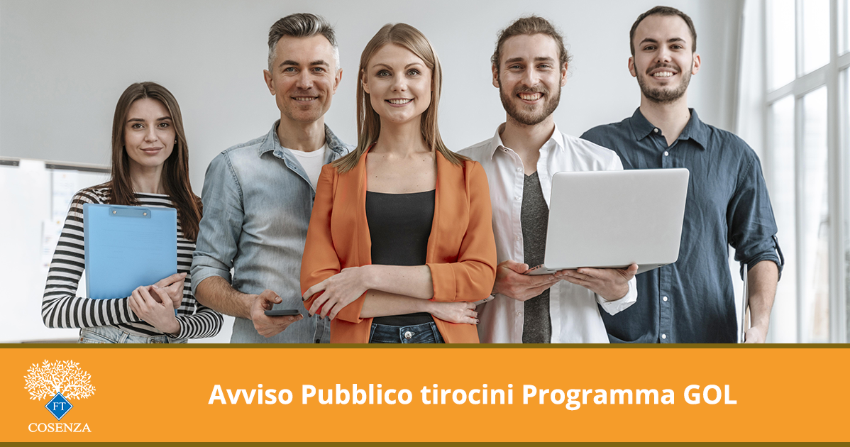 Avviso Pubblico Tirocini Retribuiti Beneficiari Programma GOL