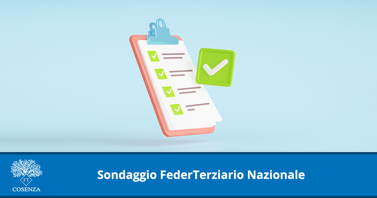 Sondaggio FederTerziario Nazionale