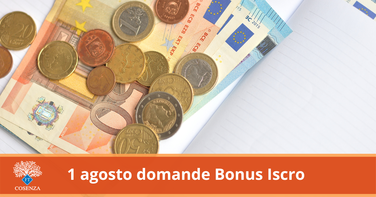 Bonus Iscro, domande al via dal 1° agosto sul sito Inps