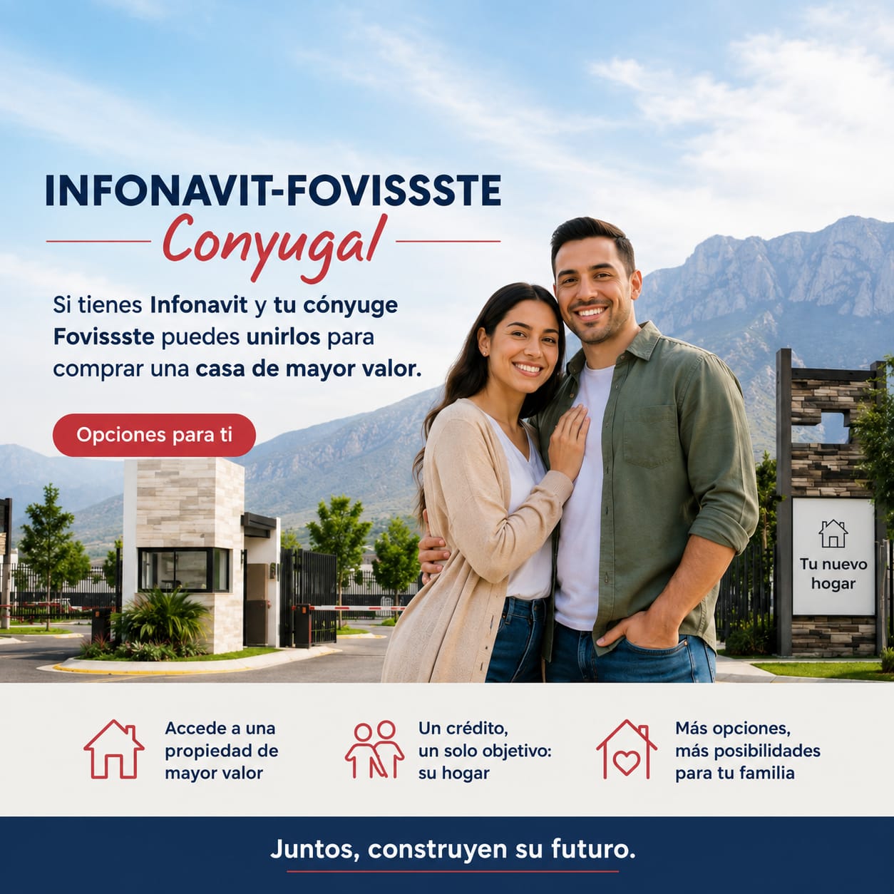 Comprar casa con Infonavit Fovissste