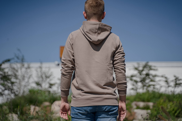 Hoodie „Lack“ Rückansicht Herren
