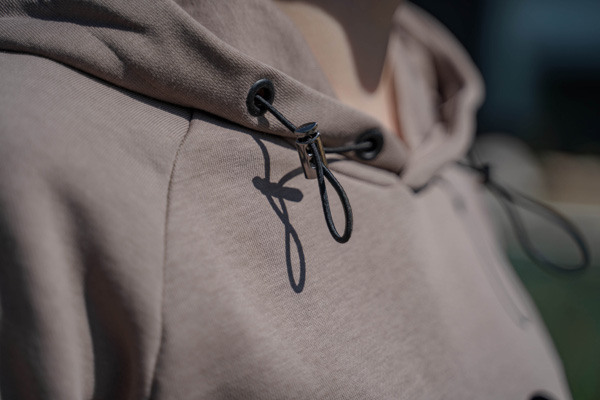 Hoodie „Lack“ Details Kordel