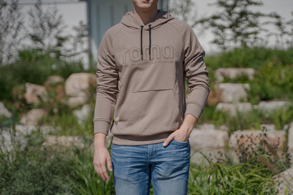 Hoodie „3D“ Vorderansicht Herren