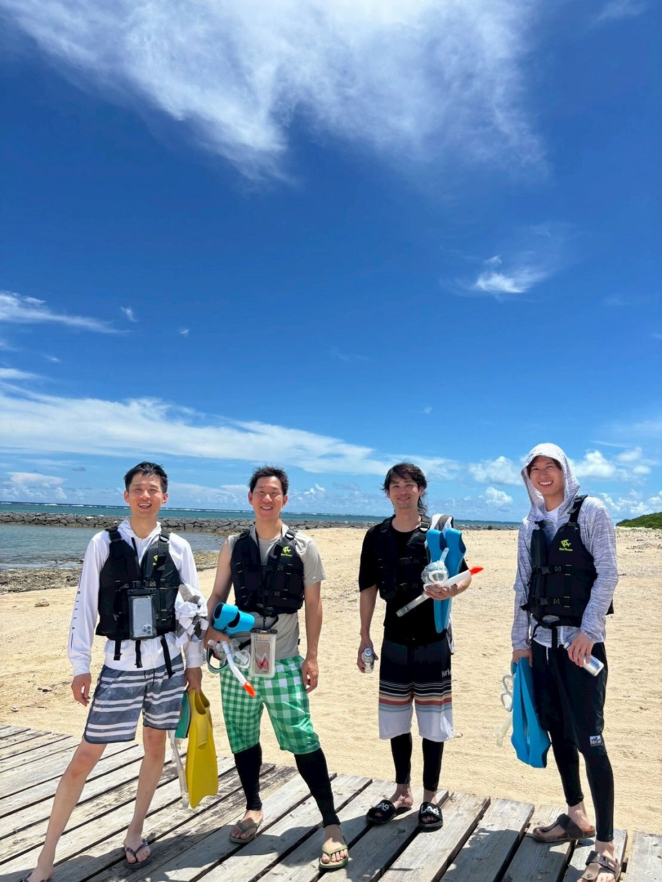 石垣島でシュノーケリング