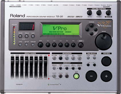 Samples Roland TD-20 - vst-samples-programas