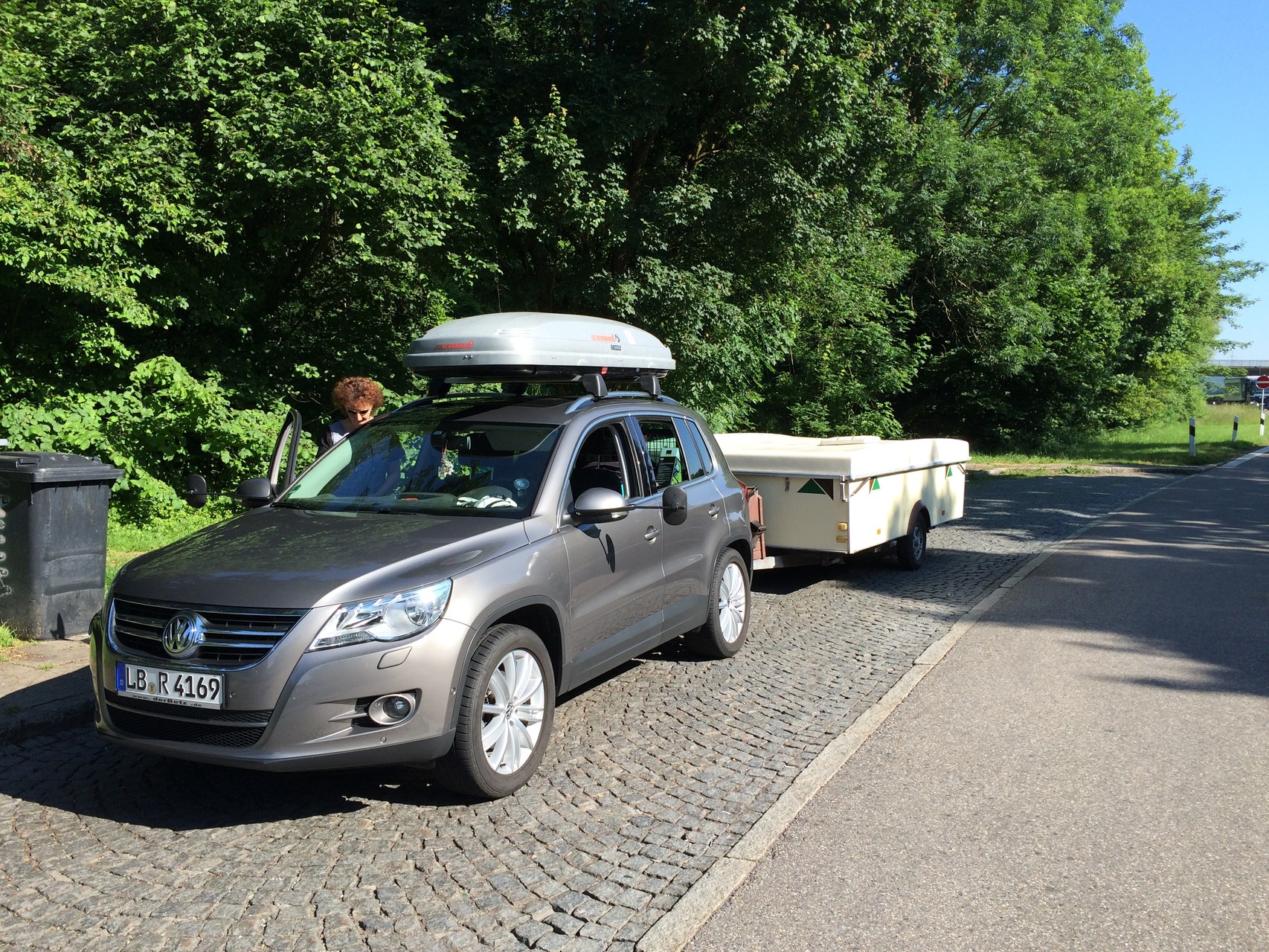 Auf der Fahrt nach Oberammergau