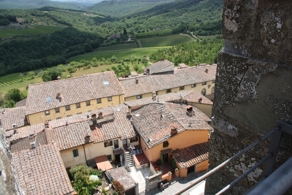 Il Torre di Castellina - Blick von oben