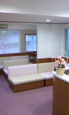 待合室です